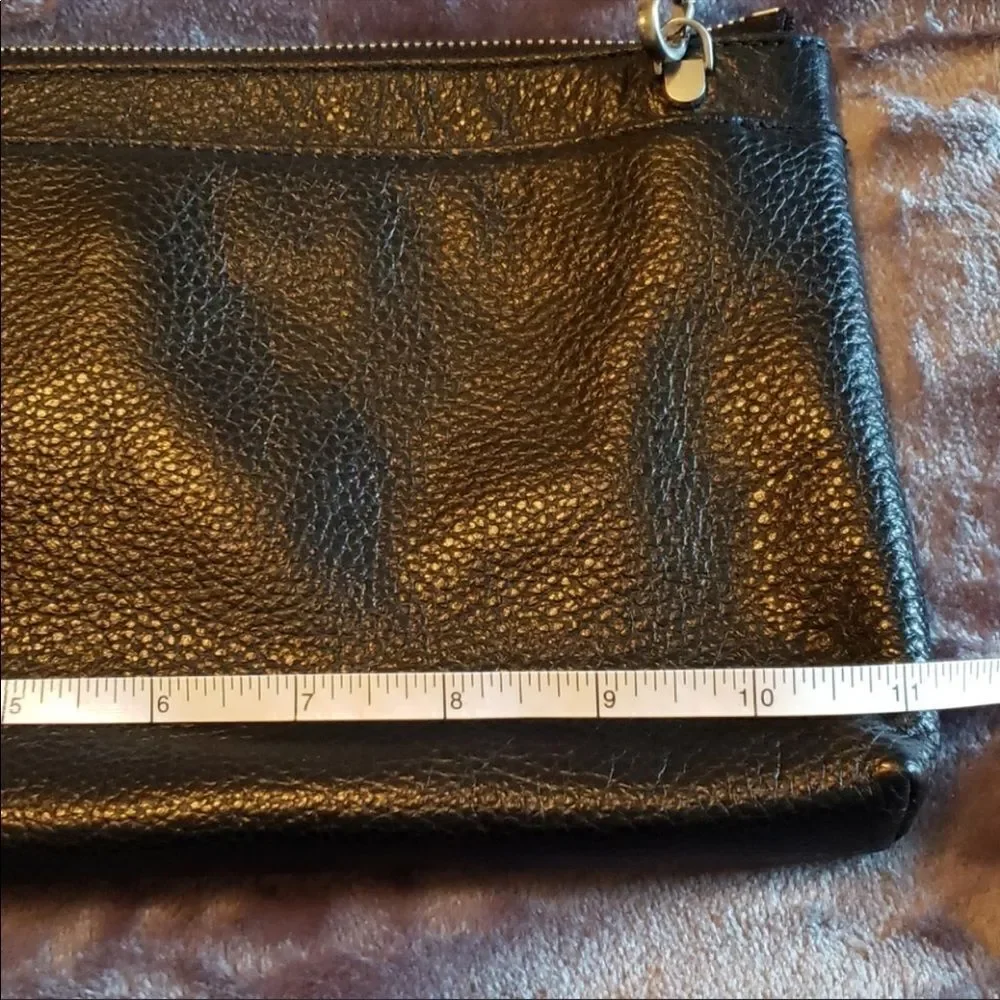 Michael Kors James Large Leather Clutch & Crossbody